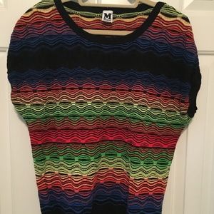 MISSONI Colorful Top Sweater EUC! M/L